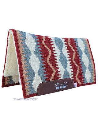 Professional Choice SMx AirRide Pad - Serpentine - Wine